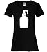 shirt84.de Distributeur de savon pour femme - Noir - Medium