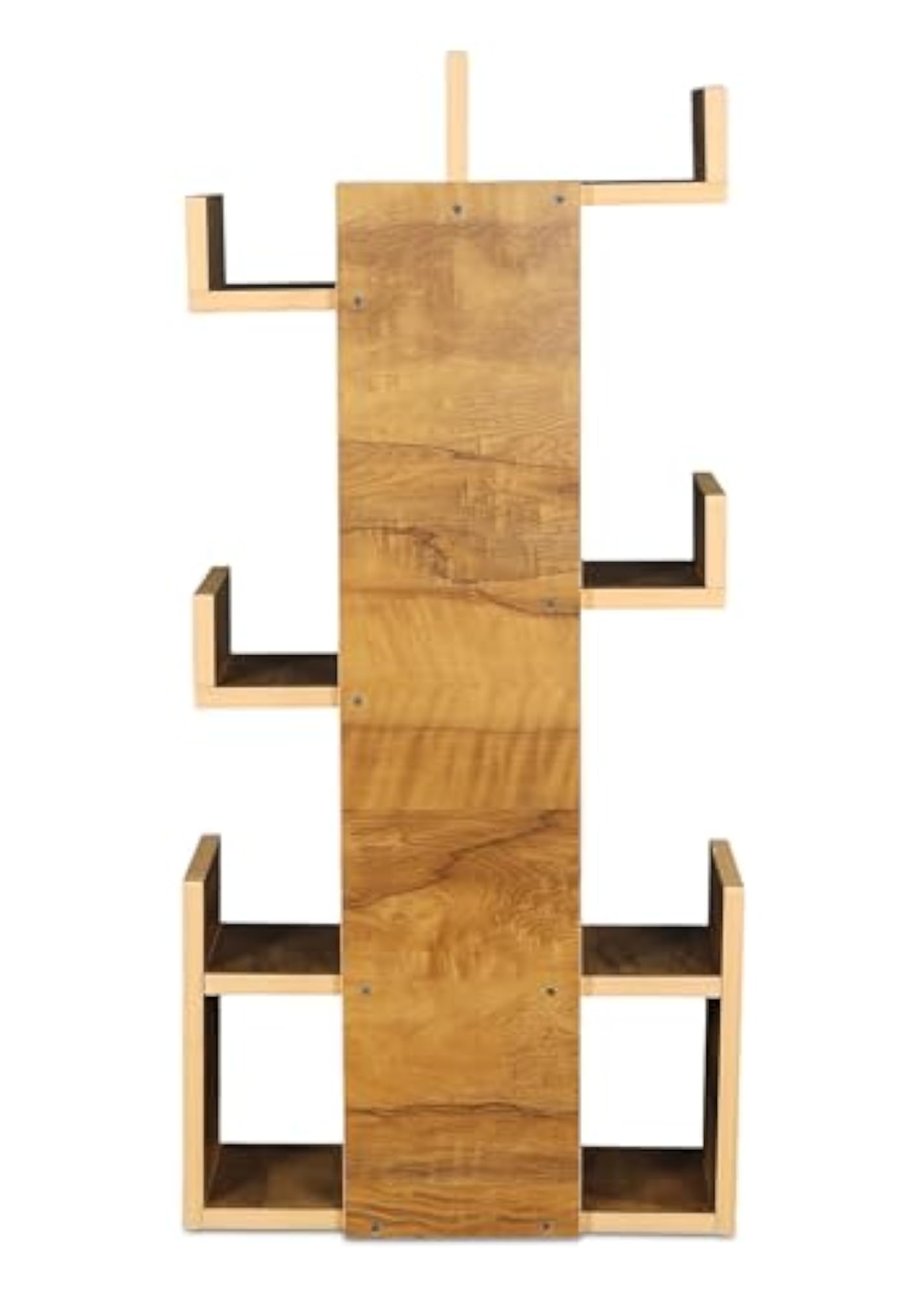 Engineered Wood Bookshelf Multipurpose Home Decor Storage Rack
