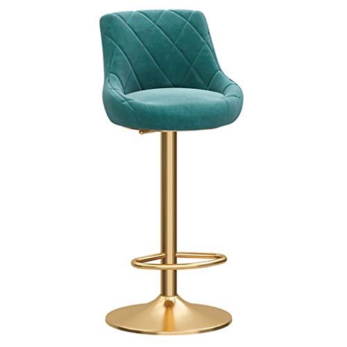 Tabouret de bar réglable avec dossier ergonomique contre le mal de dos