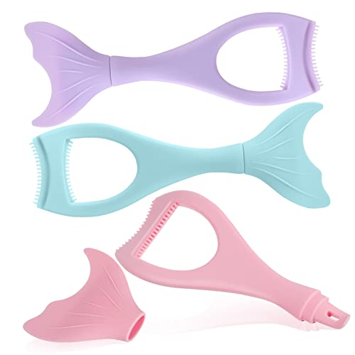 SMASOLO 3Pcs Mascara Guard Tool Eyelash Applicator Comb for Smudge Eye Makeup Shield Comb for Lashes for Mascara Application Eyeliner Precision