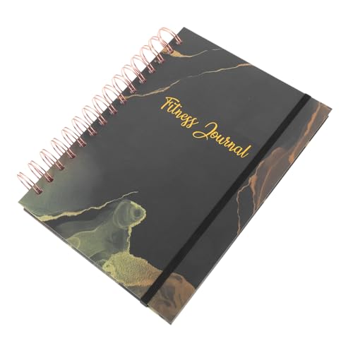 Homoyoyo Fitness Agenda Notebook Workout Journal Workout Log Book for Student Teacher Office Workers Compact Stylish