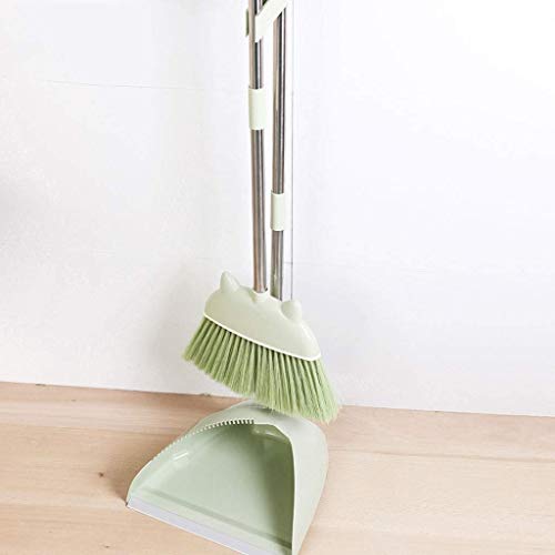 Quirlbesen, Kehrschaufel und Besen – geeignet for Kehren von Küche, Büro, Lobby, Boden und Terrasse zu Hause, in Innenräumen und im Freien – Bild 3