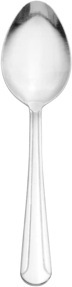 12 cucharas de cena, cubiertos de 7 pulgadas, juego de cucharas de acero inoxidable de grado alimenticio premium, cucharas de postre de metal disponible en Yaxa Colombia