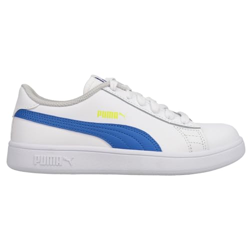 PUMA Kids Boys Smash V2 Lace Up Sneakers Shoes Casual - White - Size 10.5 M