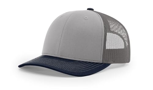 Image of Richardson 112 Trucker Hat - Premium Blank Baseball Cap, Adjustable Snapback Hat - Structured Six Panel Richardson Blank Hats