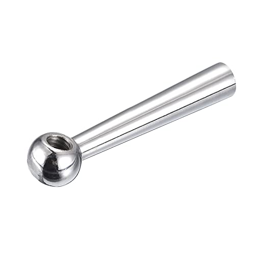 Image of uxcell Milling Machine Ball Table Handle, 1Pcs M8 Threaded 65mm /2.56 inch Length Ball Crank Table Handle Revolving Handle Replacement Parts for Industry Accessory