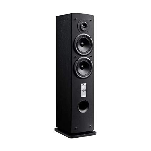 Triangle - Enceinte Hi-FI Zerius 902 - Enceinte Colonne - Puissance Admissible 100W - Rendement 91 DB/W/m – Polyvalente Musique et Home-Cinéma - 220 x 960 x 280 mm - Noir (Paire)