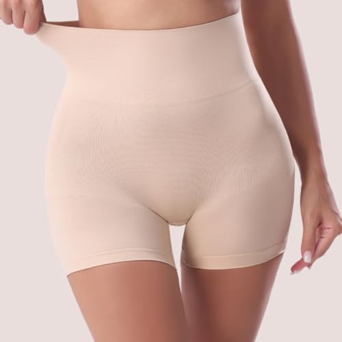 Shorts Cinta Modeladora Com Alta Compressão Redutor Cintura Creme GG