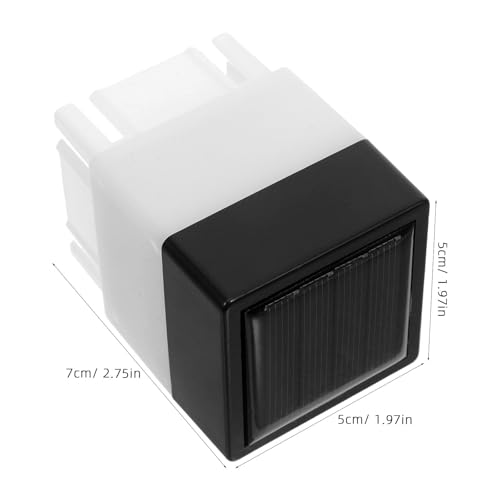 Lámpara solar para columnas de valla que soluciona la falta de luz en patios exteriores 2