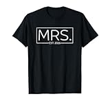 Photo Gallery mrs est. 2026 moglie di matrimonio appena sposata che abbina mr & mrs maglietta Photo Gallery mrs est. 2026 moglie di matrimonio appena sposata che abbina mr & mrs maglietta