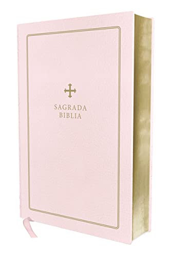 Biblia Catolica, Regalos y Ceremonias, Piel reciclada, Rosado, Comfort Print (Biblia De America) (Spanish Edition) - Image 10