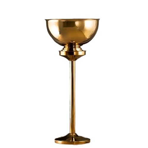 Secchiello per Champagne in Acciaio Inox con Supporto, refrigeratore per Vino autoportante con Secchiello per Il Ghiaccio, Ideale per Cucina, Bar e Esterni (Argento)