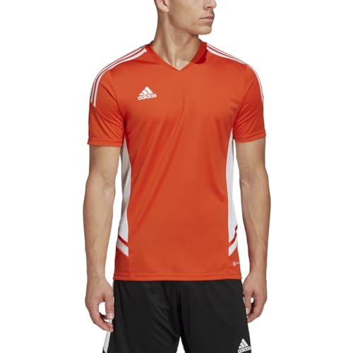 Adidas Men's Condivo 22 Jersey Shirt, Team Orange, Medium