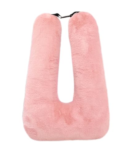 Hrzisda 旅行用枕、子供用旅行用枕、多機能車用U字型枕、後部座席の頭と体をサポート (J)