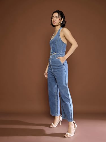 SASSAFRAS blue denim jumpsuit – image 3