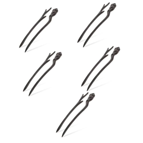 Épingles à cheveux bois pour chignon quotidien et tenue qipao rétro