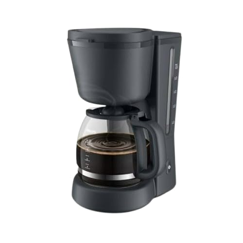 Image of Drumstoneᴬˢᴰ 𝗦𝗽𝗲𝗰𝗶𝗮𝗹 𝟓 𝗬𝗲𝗮𝗿 𝗪𝗮𝗿𝗿𝗮𝗻𝘁𝘆 Drip Coffee Maker HD7430 /90 | 1000W Coffee Machine with Glass Carafe, Auto Shut-Off & Easy Clean Filter