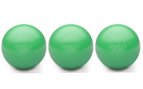 Henrys HiX - Juego de pelotas rusas (67 mm), color verde