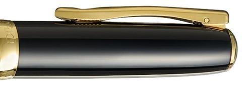 Diplomat Excellence A2 nero laccato/oro penna