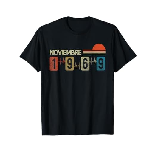 Noviembre 1969 Vintage - 55 Años Regalo Cumpleaños Hombre Camiseta