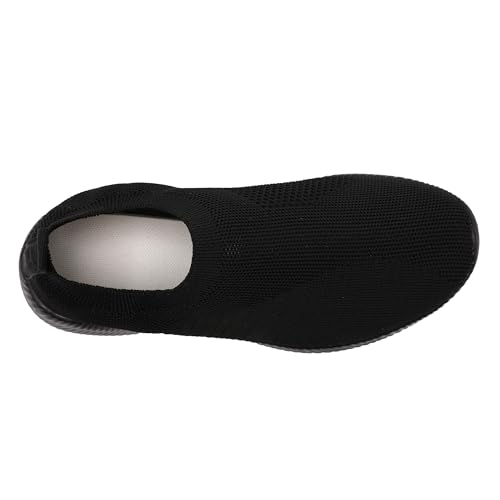 Image of DLWKIPV Womens Slip on Walking Tennis Shoes for Women Work Running Athletic Gym Sports Sneakers Lightweight Casual Shoe