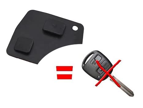Bottoni Pulsante 3 Tasti Per Guscio Chiave Telecomando Toyota Avensis Corolla eB
