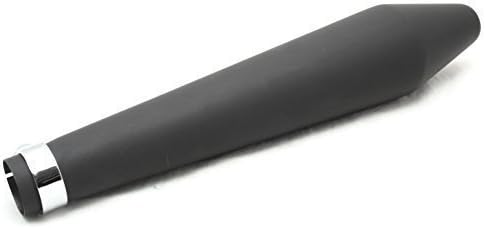 Universal Motorcycle Exhaust Megaphone Silencer Matt Black