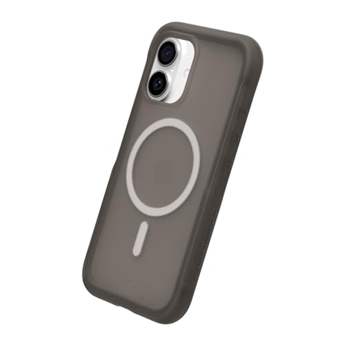 Coque iPhone 17 MagSafe antichoc RhinoShield haut de gamme Noir Pur