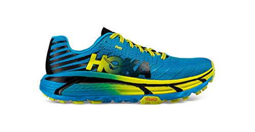 HOKA ONE ONE Scarpe Evo Jawz Uomo, Cyan-Citrus, US...