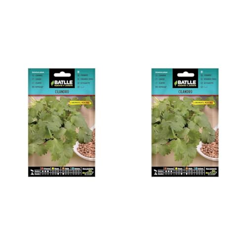 Semillas Batlle - Graines aromatiques de Batlle - Coriandre (10g) (Lot de 2)