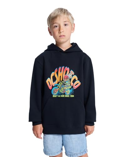Sweat à Capuche Garçon DC Shoes Brap The Ride Noir 16 Ans