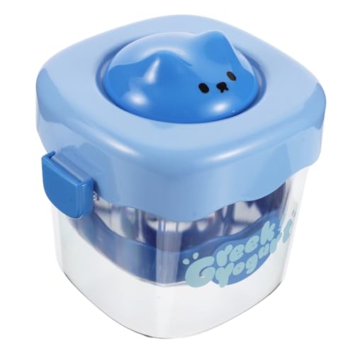 Mikikit Colador De Yogur Filtrar Yogur Colador Milka Viejo Filtro De Cocina De Yogurt Filtro De Alimentos Máquinas De Filtrado De Leche Yogurero Azul Acero Inoxidable