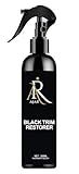 Black Trim Restorer, Plastic Restorer for cars, restore a finish to new Last for 8+ Months-Protect Against UV Rays, conceal scratches, car shiny stuff,Tire Shine,Faded Trim 6.7 Fl Oz -Works in Seconds