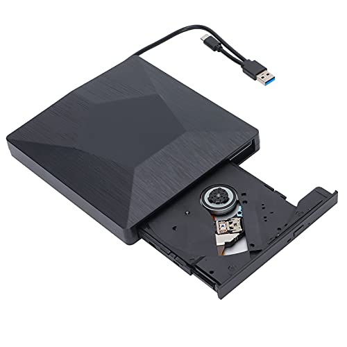 Lecteur optique externe haut de gamme double interface noir épuré