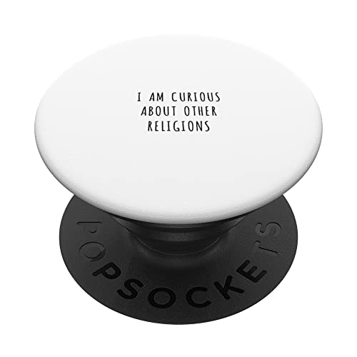 I am curious about other religions PopSockets Swappable PopGrip, Black