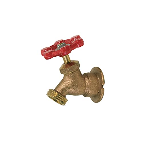 Mueller/B & K 108-004 Outdoor Hose Lawn Faucet 3/4-Inch Brass Female Pipe Thread Sillcock #1