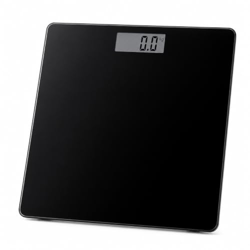 Balança Digital Corporal Preta Pesa até 180 kg Pre...