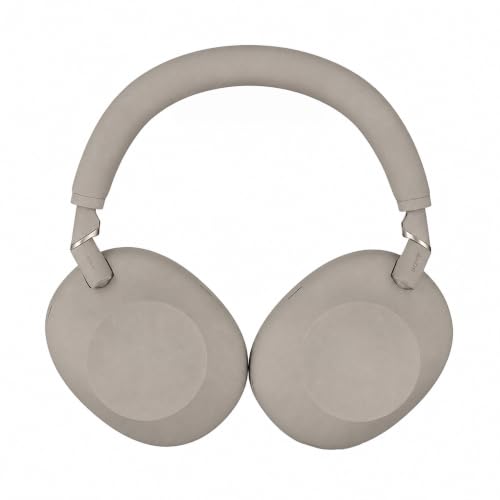 Image of Sony WH-1000XM6 Wireless Noise Canceling Headphones (Sandstone) Bundle