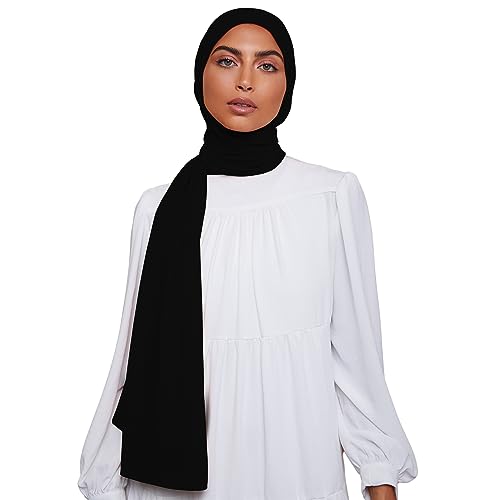 VOILE CHIC Premium Chiffon Hijab Scarf for Women - Non-Slip Islamic Head Scarf Wrap Hijabs