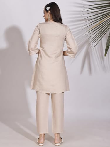 Image of Womanista Coord Set for Women Stylish || Embroidered Coord Set for Women || 2 pcs outfit