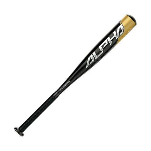 EASTON ALPHA -10 USA T-Ball Baseball Bat, Small Barrel, 25/15, TB20AL10