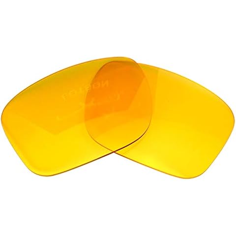 LOTSON Replacement Tracer Yellow Lenses for Oakley Holbrook OO9102 Sunglasses Polarized 100% UVAB Cover