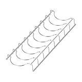 Secado eficiente: nuestra rejilla de secado para cocina brinda un amplio espacio para que los platos, los utensilios de cocina y los cubiertos se sequen al aire de manera rápida y eficiente. Su diseño de ventilación promueve un secado rápido, lo que evita la acumulación de humedad y el crecimiento de bacterias.