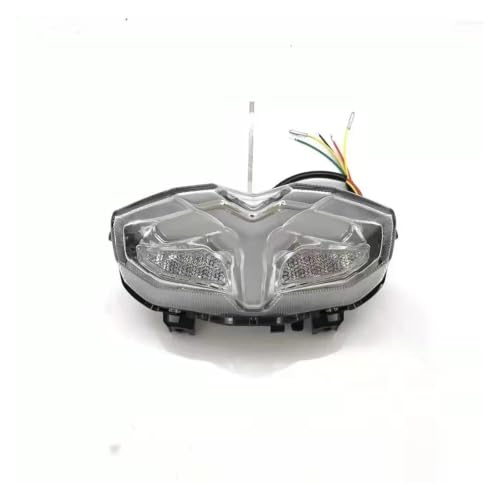 Luz trasera de motocicleta LED integrada para solucionar intermitentes rotos MT10 4