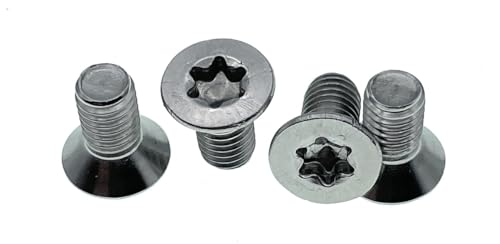 Brake Disc Rotor Retaining Screws N10648301 N10112602 N10456004 Compatible with Audi VW/Volkswagen Porsche Set of 4