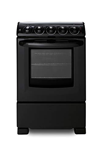 Summit Rex2051Brt Summit Rex2051Rt 20 Inch Wide 2.3 Cu. Ft. Free Standing Electric Range #TOP5