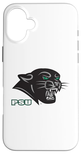 Plymouth State University PSU Panthers Head Logo �X�}�z�P�[�X iPhone 16 Plus �p