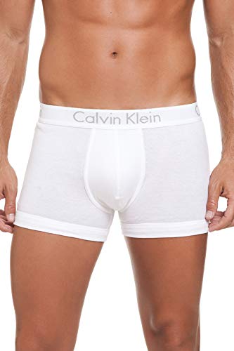 Preisvergleich Produktbild Calvin Klein Herren Trunk Hipster, White 76A, Small
