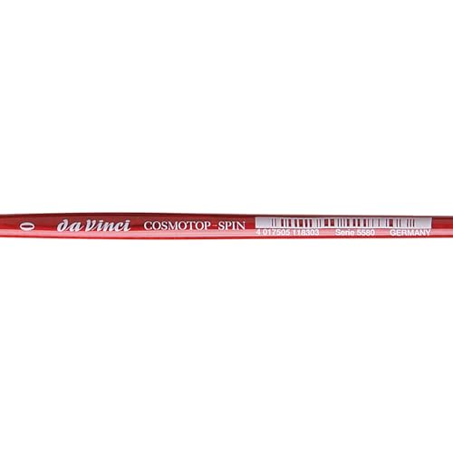 Image of da Vinci Watercolor Series 5580 Size 0 Round - CosmoTop Spin Multi-Diameter Synthetic - Holds More Water Than Any Other Synthetic - Made in Germany