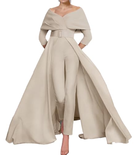 LushFrog Elegant Two Piece Jumpsuit Mother of The Bride Off